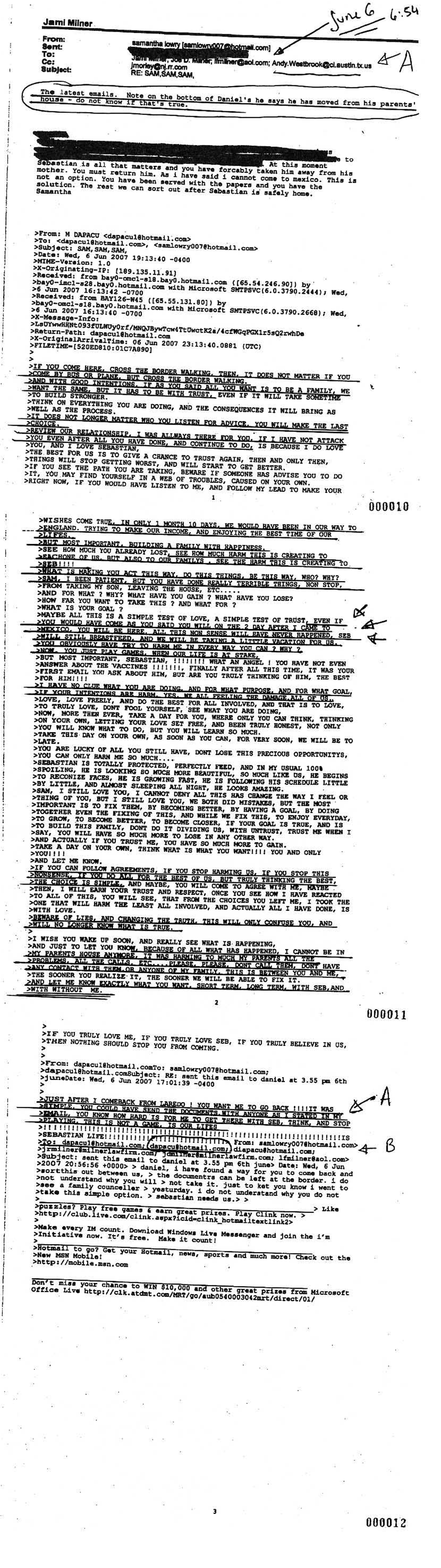 Joe MIlner, Jami Milner, Andrew Westbrook, Jeremy Morley,
And Illegal Alien in Texas Samantha Lowry (Mother)
Kidnapping Texas Resident & American Citizen,
With The Theft of Their Travel Documents,
Perverse Criminal Conspiracy: 35 Million.
This Email Proves The Fraud of Milner's
They Knew Daniel Left His Parents Home,
Milner's Claim, "Events Happened in Austin"
Proves Daniel And Seb KIDNAPPED in Mexico
 Omissions of FBI And Police: Criminal Conspiracy